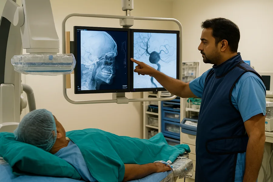 Aneurysm surgery and co-management